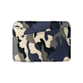 Miniatyrbild 1 av 6: Ultra Slim Camouflage Magic Plånböcker för Kvinnor Män PU Läder Mini ID-kortshållare Myntplånböcker Resor Case Clip Cover Dark Gray