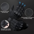 Miniatyrbild 3 av 6: OZERO Motorcycle Tactical Glove Sporthandskar Helfinger Militär Pekskärm Skyddsridning Skydd Jakthandskar오토바이여름장갑 other M