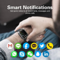 Miniatyrbild 6 av 6: SKMEI 1,71 tum Smart Watch Herr Stegräknare Simning Sport Fitness Tracker IP68 Vattentät Bluetooth SmartWatch för Android ios Green 1