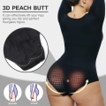 Miniatyrbild 4 av 6: NYHET Långärmad Body Shapewear För kvinnor Sömlös magkontroll Body Shaper Stretchy Smooth Out Shaper Jumpsuit Bodysuits Beige L