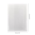 Miniatyrbild 6 av 6: THINKTHENDO 12x9cm PVC Transparent Auto Document Cover Ryska case Skydda Bil ID-kortshållare för män kvinnor