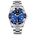 Miniatyrbild 1 av 5: Nya Casual Business Herrklockor Luxury Date Green Dial Herrklockor Mode Herrklockor Klockor Relogio Masculino blue