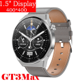 Miniatyrbild 1 av 6: för Huawei Watch GT3 Smart Watch Herr Android Bluetooth Call IP68 Vattentät Blodtryck Fitness Tracker Smartwatch Dam Gray Leather smartwatch