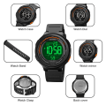 Miniatyrbild 6 av 6: SKMEI Nytt LED-ljus Digital Herr Sportklockor Count Down 5Bar Vattentätt Armbandsur För Herr Man Klocka Watch hombre 1841 light grey