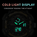 Miniatyrbild 5 av 6: Watch för män Militärklocka Mode White Hour 50M Vattentät Lysande händer Armbandsur Digital 8045 Herrklockor Quartz RED