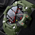Miniatyrbild 1 av 6: Sport Militär Smart Watch Herr Man Smartwatch Elektronik Smart Klocka För Android IOS Fitness Tracker Smartklocka Trosmart CT8 Green