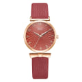 Miniatyrbild 1 av 6: Kvinnor Set Quartz Klockor För Kvinnor Rose Gold Magnetic Watch Dam Rosa Urtavla Watch Kvinna Kvinna Relogio Feminino red