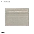 Miniatyrbild 1 av 6: Kreditkortshållare i läder Custom Initial Holder Personlig Initial Slim Wallet Monogram Namn Plånbok Korthållare DIY Christmas grey