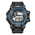 Miniatyrbild 6 av 6: COOBOS Nya Män LED Digitala klockor Lysande Mode Sport Vattentäta Klockor För Man Date Army Military Clock Relogio Masculino black