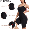 Miniatyrbild 6 av 6: Kvinnor Helkroppsformare Sömlös waist trainer Bodysuit Magkontrollkorsett MISS MOLY Sexig lår smalare Faja Shapewear Coffee S