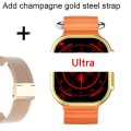 Miniatyrbild 1 av 6: CHYCET GN8 Smart Watch Herr 700mAh Batteriringning 2,01 tum Smartwatch NFC Man Watch 8 Ultra PK HK9 PRO HK8 PRO MAX G-OE HY add RE-GD SL