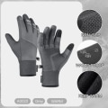 Miniatyrbild 1 av 6: Kyncilor Cykelhandskar Guantes Ciclismo Herr Dam Handske Vattentät Anti Halk Pekskärm Vandring Vinterhandskar GY-22 S
