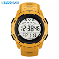 Miniatyrbild 2 av 6: Reloj Hombre Utomhus Digitala klockor Sport LED Män Big Dial Round Watch Luminous Casual Clock Multifunction Wrist Stoppur 2022 Red