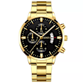 Miniatyrbild 1 av 6: reloj hombre Mode Män Klocka i rostfritt stål Watch Kvarts Watch Business Klockor Man Klocka relogio masculino Style 6