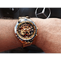 Miniatyrbild 5 av 6: Vinnare Nytt nummer Sport Design Bezel Golden Watch Herrklockor Toppmärke Lyx Montre Homme Klocka Herr Automatisk Watch GMT852