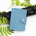 Miniatyrbild 1 av 6: Par Pass Mapp Pass Cover Resedokument Väska Bröllopspresent Mr Fru Brev Utskrift Enkel PU case 24 cards q3