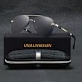 Miniatyrbild 2 av 6: 2022 nya mäns polariserade metall dubbelstråle padda spegel solglasögon för kvinnor mode män Ourdoor kör solglasögon UV40 Silver Black Gray Non Package