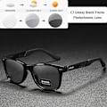 Miniatyrbild 1 av 6: KDEAM Photochromic and Polarized Solglasögon Herr Navigation Aluminium Magnesium Båge Herrglasögon UV400 Night Vision Goggles C7 Photochromic Lens