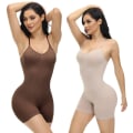 Miniatyrbild 4 av 6: Sömlös kroppsdräkt för kvinnor Postpartum modellering Push Up Korsett Butt Lifter Shapewear Bantning Body Shaper Bröstförbättrande underkläder Skin XXXL
