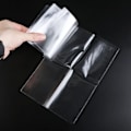Miniatyrbild 4 av 6: THINKTHENDO 12x9cm PVC Transparent Auto Document Cover Ryska case Skydda Bil ID-kortshållare för män kvinnor