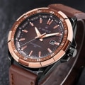 Miniatyrbild 3 av 6: NAVIFORCE Herrklockor Topp Lyx Märke Mode Sport Klockor Herr Vattentät Quartz Clock Man Army Military Läder Watch SCE