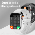 Miniatyrbild 4 av 6: Ny T900 PRO MAX L Smart Watch Series 8 HD-skärm Custom Wall Bluetooth Call Voice Assistant Smart Watch 8 För IOS Android-telefon Black