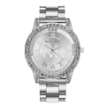 Miniatyrbild 1 av 6: Reloj Mujer Lyx Watch Topp Märke Mode Diamant Watch Rostfritt stål Klocka Hot zegarek damski Montre Femme Silver