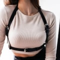 Miniatyrbild 1 av 6: Mode Lyxbälten för kvinna Svart Pu-lädersele Midjebälte Goth Korsett Bondage Bälte Damaccessoarer Gotiska kläder belt 5 Adjustable