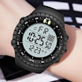 Miniatyrbild 6 av 6: SYNOKE Army Green Casual Watch Herr Sportklockor utomhus Vattentät LED Elektronisk Digital Armbandsur Klocka reloj hombre 2022 Update Black B