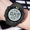 Miniatyrbild 6 av 6: SYNOKE Army Green Casual Watch Herr Sportklockor utomhus Vattentät LED Elektronisk Digital Armbandsur Klocka reloj hombre 2022 Update Green