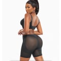 Miniatyrbild 1 av 6: Body Shaper Damer Shapewear Control Trosor Butt Lifter No Pad Underkläder Butt Lifting UP Charmiga Curve Shapers Black XL