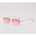 Miniatyrbild 1 av 5: Solglasögon Dam Link gold pink mirror Private custom logo