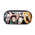 Miniatyrbild 5 av 6: Anime Demon Slayer Kimetsu No Yaiba Canvas Case Pennfodral Dragkedja Sminkväska Pen Brevpapper Väska catoon Pennlåda dqbbguimiezrrs05