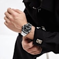 Miniatyrbild 4 av 6: NAVIFORCE Militär watch för män Vattentät manlig klocka Stålband Quartz Dag- och datumvisning Man Armbandsur Reloj Hombre GG
