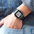 Miniatyrbild 4 av 6: SYNOKE Män Digitala Sportklockor LED Display Timer 12/24 timmar Digital Elektronisk Armbandsur Vattentät Klocka Reloj Hombre 9023 Silver