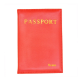 Miniatyrbild 5 av 6: Cover med anpassat namn LOGO Personlig guld Silver präglad graverad printed emblem för landskortshållare red2