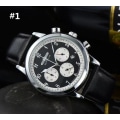 Miniatyrbild 1 av 6: Zeppelin Herrklockor Toppmärke Lyx Vattentät Watch Datumklocka Man Stålband Casual Quartz Watch Herr Sport handled 7086M-1