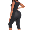 Miniatyrbild 4 av 6: Dam Bodysuit Shapewear Extra stark kontroll waist trainer Träning Timglas Bälte Midja Cincher Lårtrimmer Lång Torso Fajas Black XL