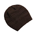 Miniatyrbild 1 av 6: 25 Färgade Enfärgade Beanies Kvinnor Stickade Beanie Hatt Mode Höst Vinter Varma Hattar SkulliesCap För Kvinnor Dark Brown