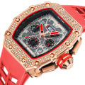 Miniatyrbild 4 av 6: PINTIME Watch Sport Silikonrem Casual Quartz Armbandsur Vattentät 30m Brand Chronograph Calendar Luminous Dail Clock Black  box