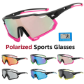 Miniatyrbild 2 av 6: Polariserade sportglasögon damer Fotokroma cykelglasögon herr MTB cykling UV400 Solglasögon Road Goggles Cykelglasögon B2