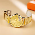 Miniatyrbild 6 av 6: Mode Watch Damklocka Silver Heart Dial Silikon Mesh Armbandsur Reloj Mujer Montre Femme Watch 2022 C