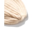 Miniatyrbild 6 av 6: Kvinnors Cashmere Stickad Ribbad Beanie Mössa, Ensfärgad Varm Hatt, Blandningar, Vinter Höst Varma Skullies, Garanterad Hthr Navy One Size