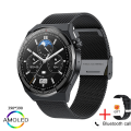 Miniatyrbild 1 av 6: Ny watch GT3 Pro Smart Watch Herr NFC Vattentät Sport Fitness Tracker Bluetooth Call Smartwatch Man för HUAWEI Android IOS black mesh belt