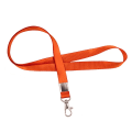 Miniatyrbild 1 av 6: 1st färgglad korthalsrem Lanyard ID namnskylt Visitkortsnyckelhållare case Nackrem Orange