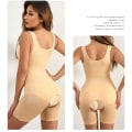 Miniatyrbild 3 av 6: Bodyshapers kroppsformande kostym för kvinnor efter förlossningens midja- och magformande shapewear-skivor Skin 5XL