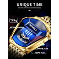 Miniatyrbild 5 av 6: Lyx TIMMAR Varumärke Trend Cool watch Rostfritt stål Teknik Mode watch för män 2022 Relogio Masculino mesh GE