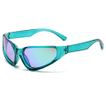 Miniatyrbild 1 av 6: NYA Sporttrender Goggles Solglasögon Kvinnor Män Mode Punk Glasögon Y2k Glasögon Märke Designer Spegel Sport Glasögon Glasögon C6 As Shown