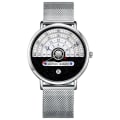 Miniatyrbild 6 av 6: Herr ovanlig kreativitet Mode Lyxklockor 2022 Casual Vattentät watch för män Quartz Armbandsur Relogio Masculino Black