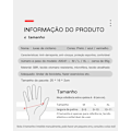 Miniatyrbild 6 av 6: Cykelhandskar Herr Full Finger Touch Screen Cykel Anti-Silp Vante Stötsäker Andas utomhus MTB Cykel Ridutrustning Red4 XL